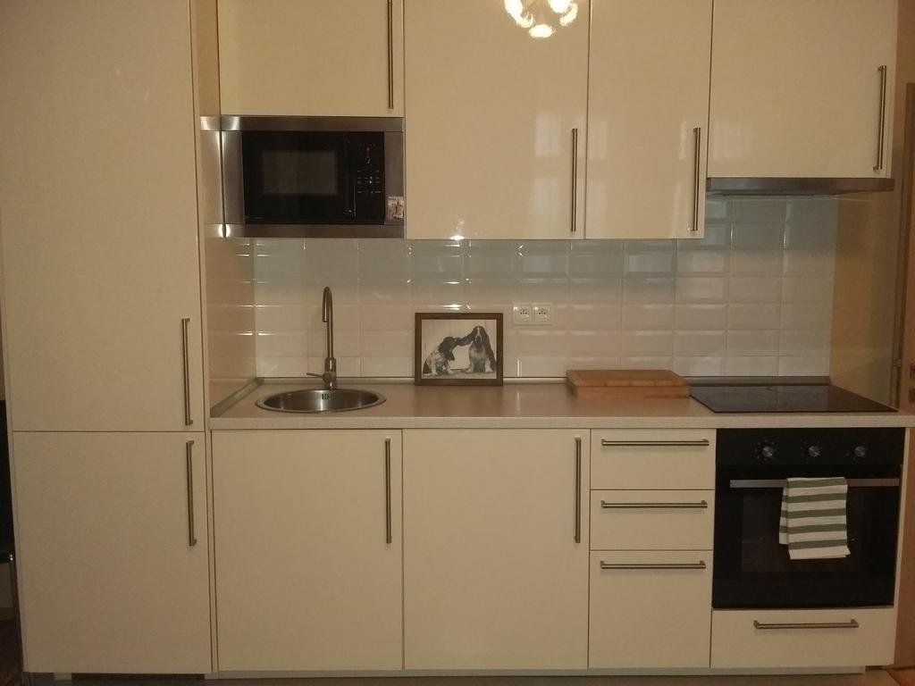 Apartment Vltavska B Prag Exteriör bild