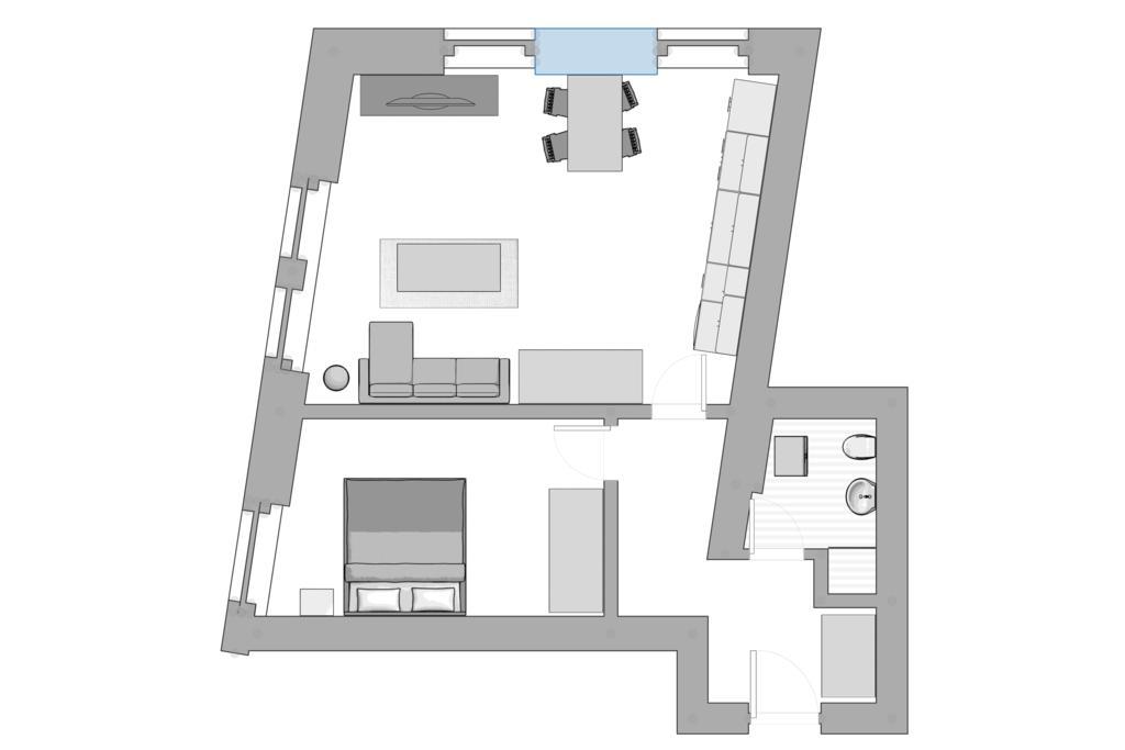 Apartment Vltavska B Prag Exteriör bild